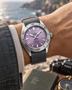 RA-AC0Q07V Orient Automatic Purple Gray Sapphire 40mm