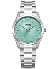 RG247XX9 Lorus Classic Ladies Silver Green Petite 31mm