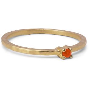 R46GM-ORANGE Enamel Live Orange Chalcedony