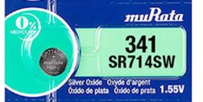248384X Murata Silveroxid SR714SW-PBWW 341 1 stk