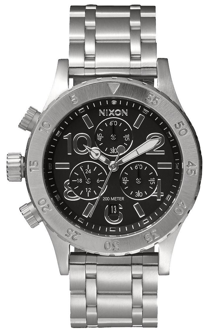 ニクソン　38-20 REFINED 200M 腕時計 Nixon 38-20 Chrono Black A404-000