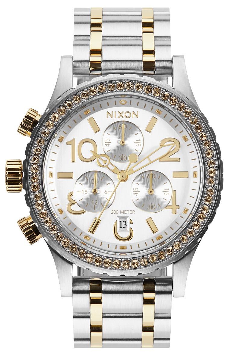 NIXON(ニクソン) / クォーツ腕時計/アナログ/ステンレス/SLV/SLV