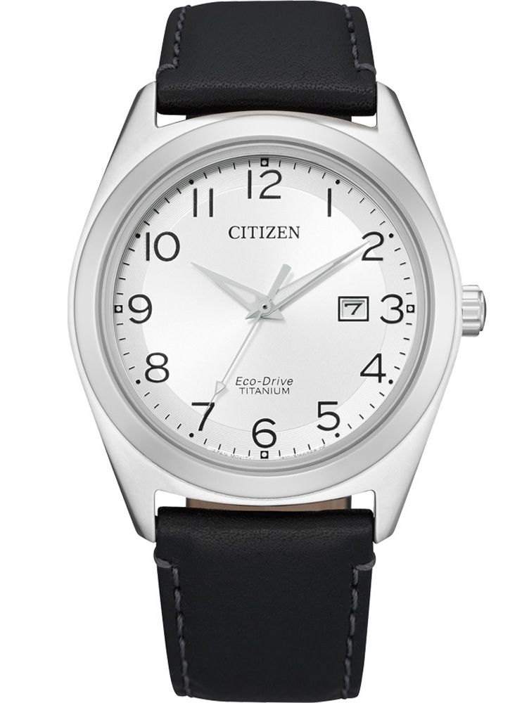 Citizen Eco-Drive titanium watch | Classic men's watch with white