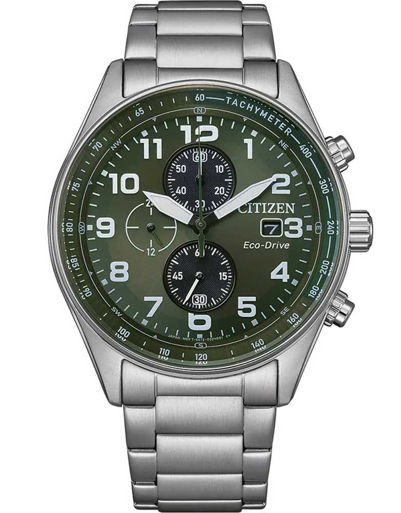 Citizen Eco-Drive chronograph | Sporty men display picture 2