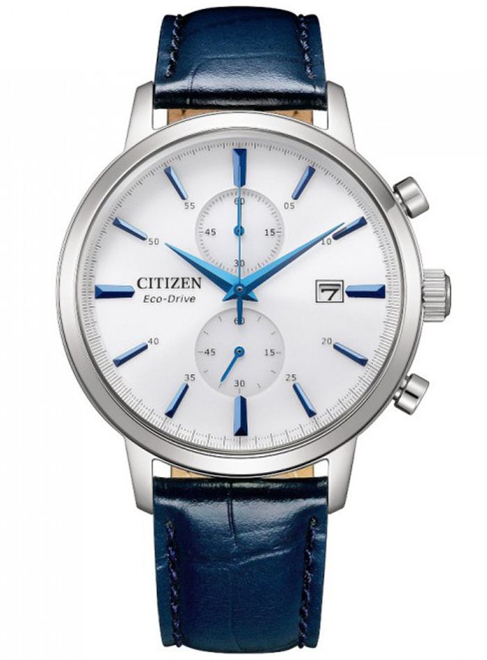 Citizen chronograph in stainless steel | 42mm elegant watch with