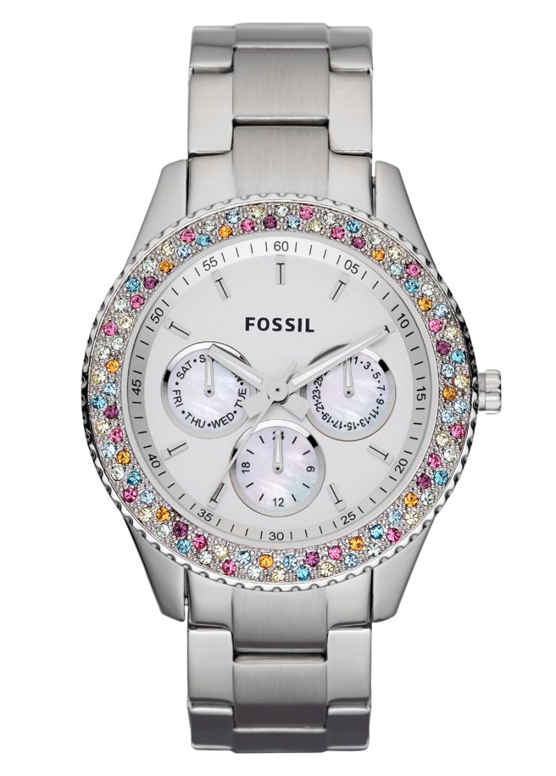 Women’s Silver Fossil Watch ES-3049 Fossil Women main image 3
