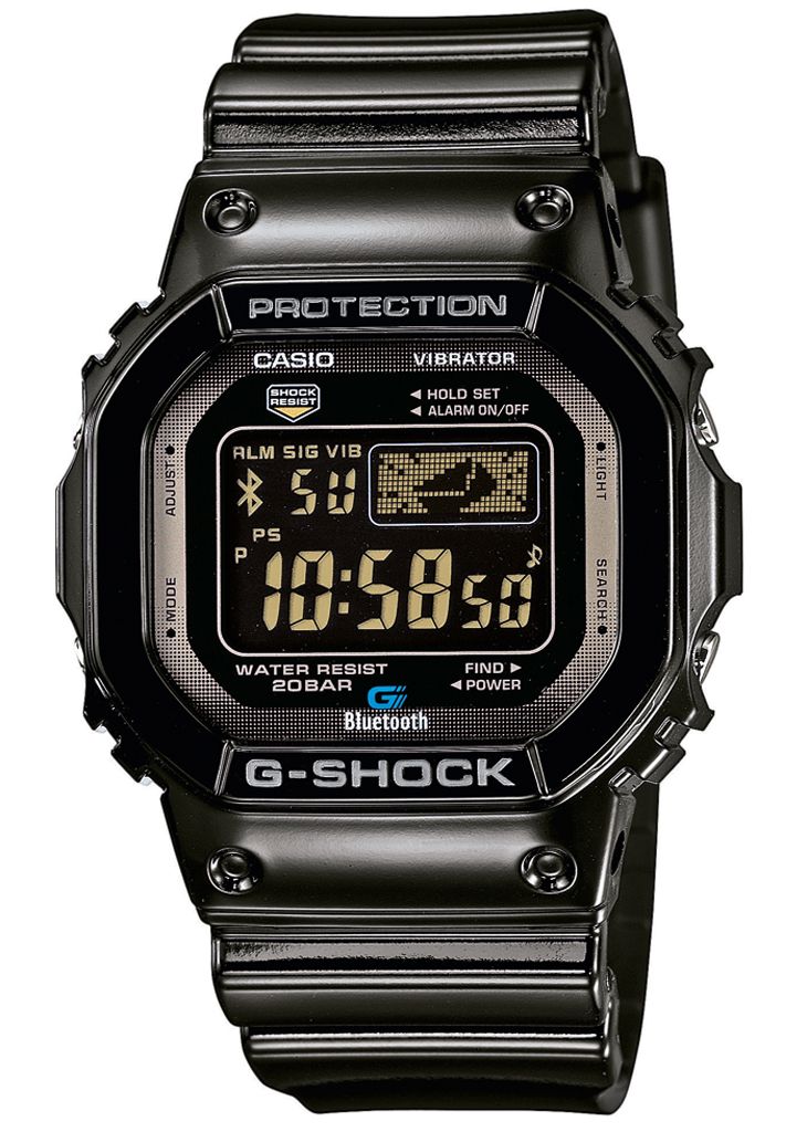 【良品】CASIO G-SHOCK GB-5600AA 5JF Bluetooth Watch メンズ レディース 腕時計 カシオ Gショック スマートフォン リンク G-SHOCK+
