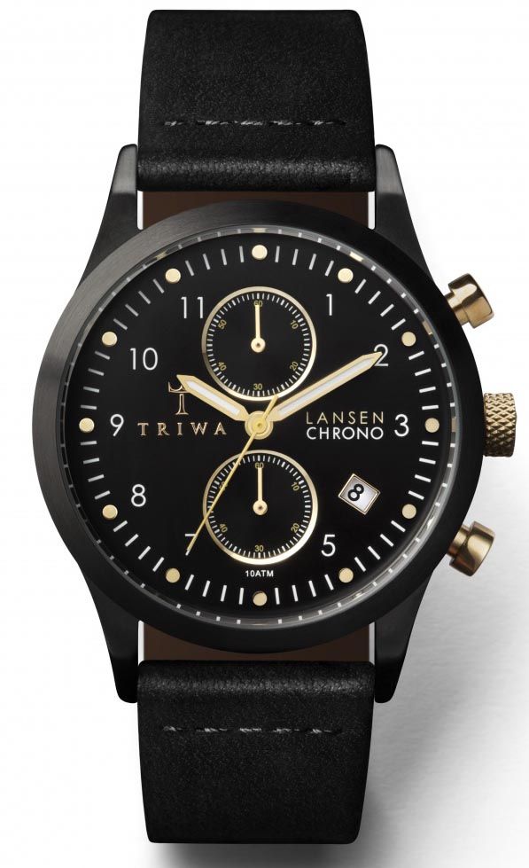 Mens Watches Triwa Lansen Chrono Triwa Midnight Lansen Chrono