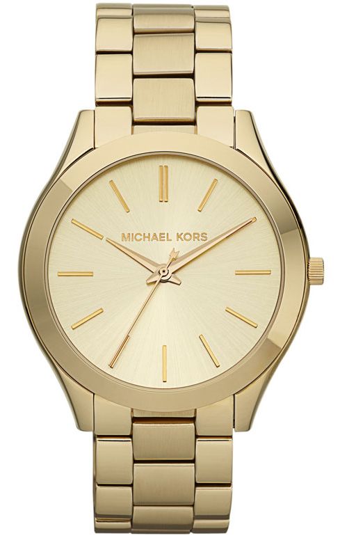 Michael Kors Runway Slim Gold MK3179 display picture 1