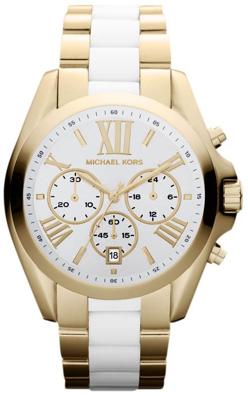 Michael Kors Bradshaw Gold/White MK5743