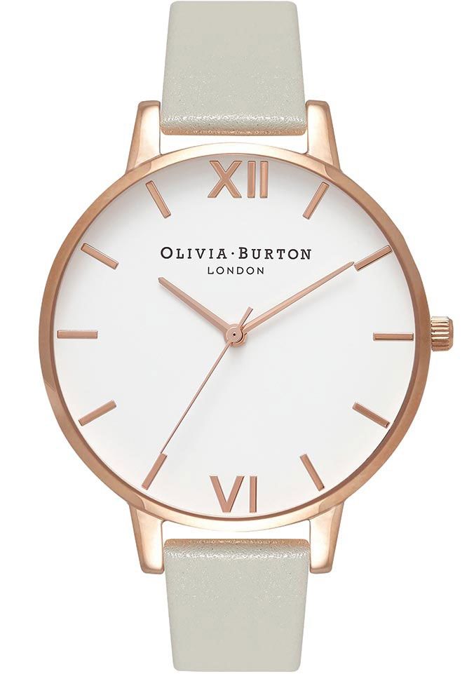 Olivia Burton White Dial Grey & Rose Gold OB15BDW02 display picture 3