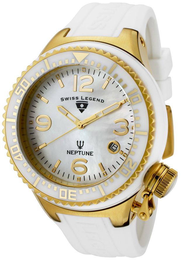 Swiss Legend Neptune Ceramic Ladies SL-11844-WWGA display picture 1