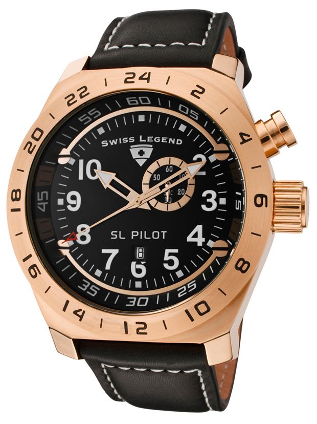 Swiss Legend SL Pilot GMT SL-22827-RG-01