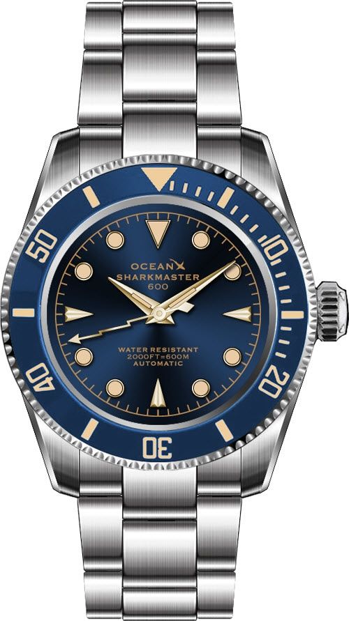 OceanX Sharkmaster 600 Meters Lightning Bolt Special Edition