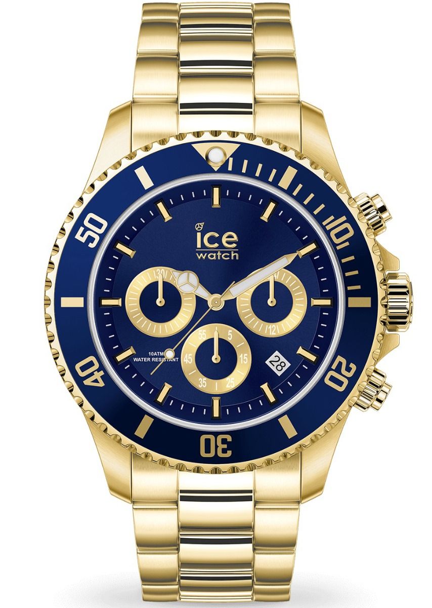 Ice Steel Gold Blue Chrono 017674 017674
