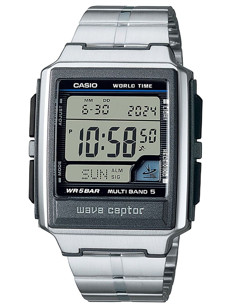 CASIO wave ceptor 電波時計 30cm Casio Wave Ceptor WV-59RD-1AEF