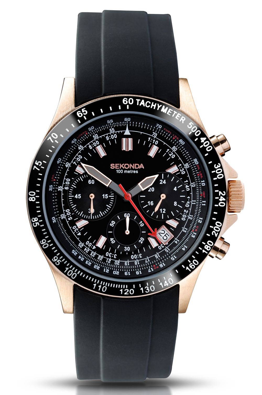 Sekonda Rose Chrono Rubber 3101