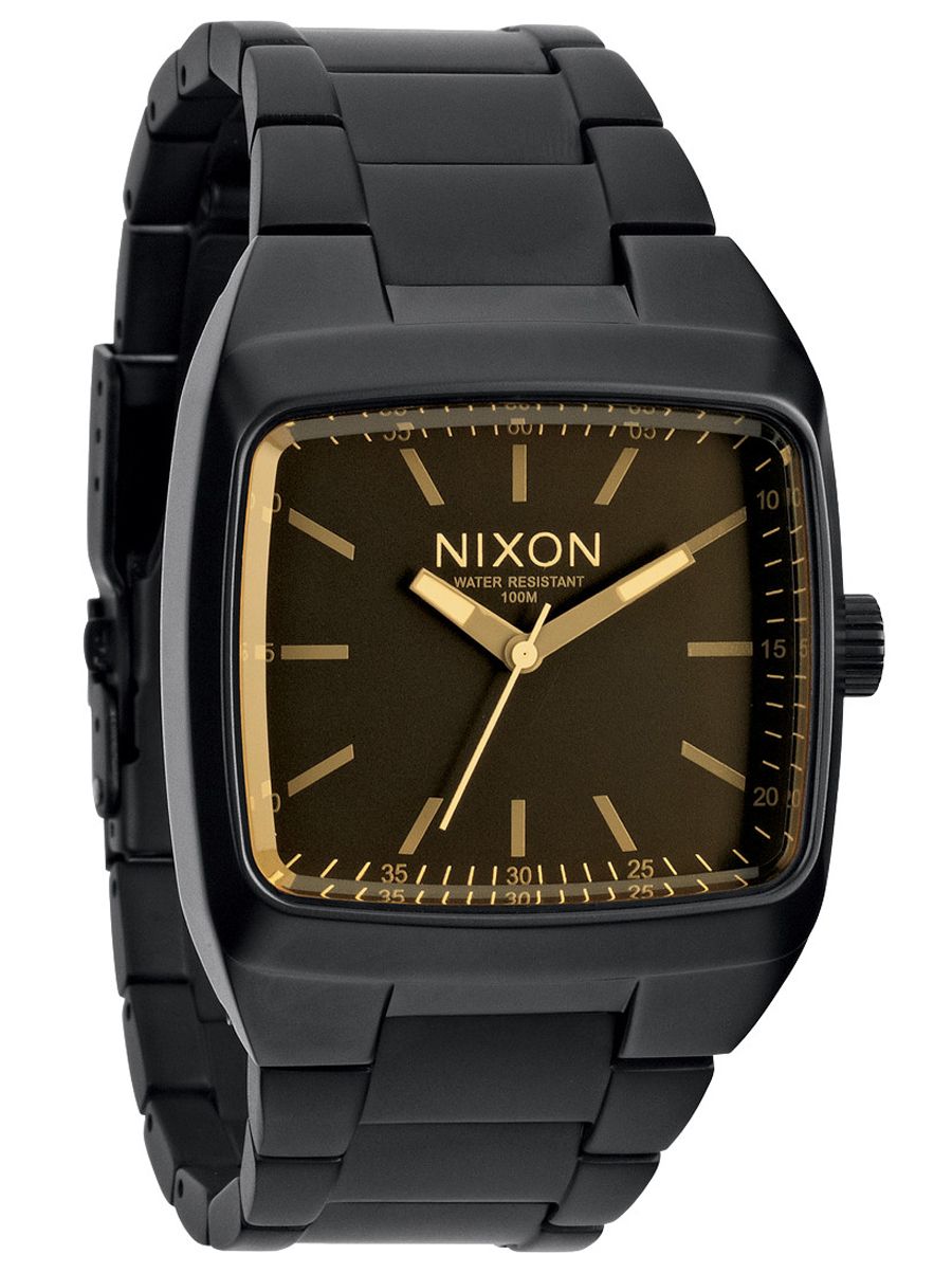 Nixon Manual II Matte Black/Orange Tint A244-1354