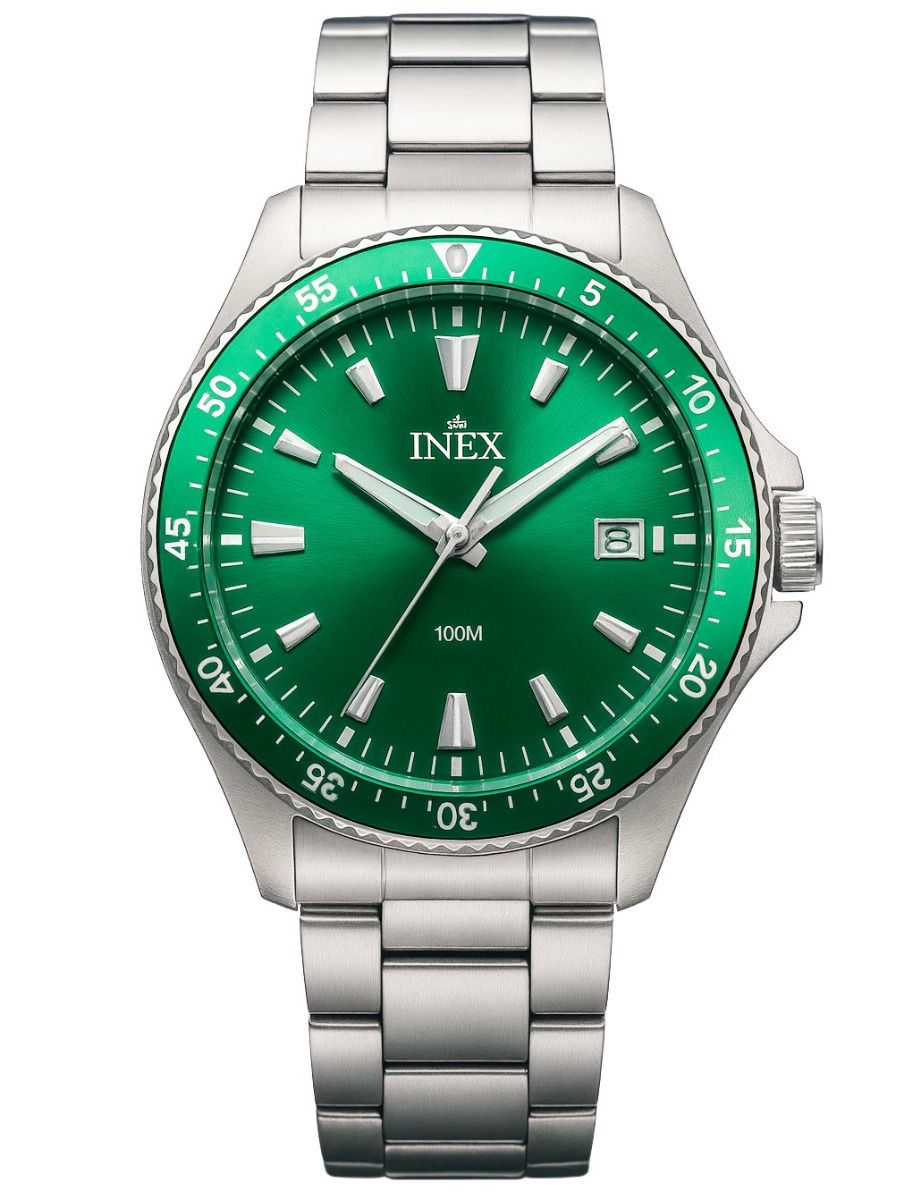 Inex Mens Silver Green A69530-1S12I A69530-1S12I display picture 3