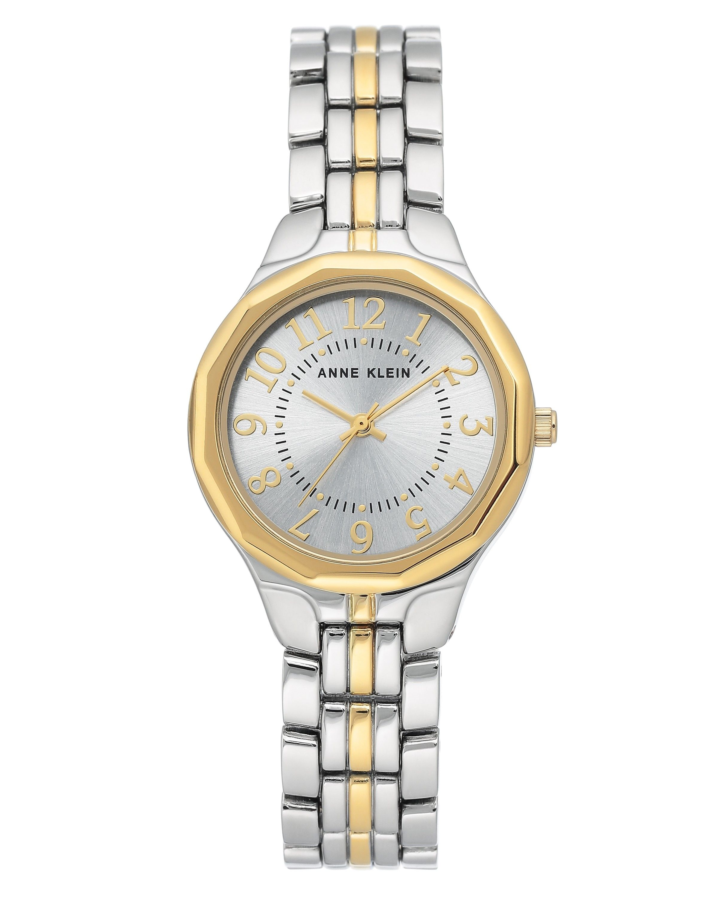 Anne Klein Silver and Gold Watch ANNE KLEIN Dual Tone Gold and Silver Watch 10/9815 - Etsy main image 2