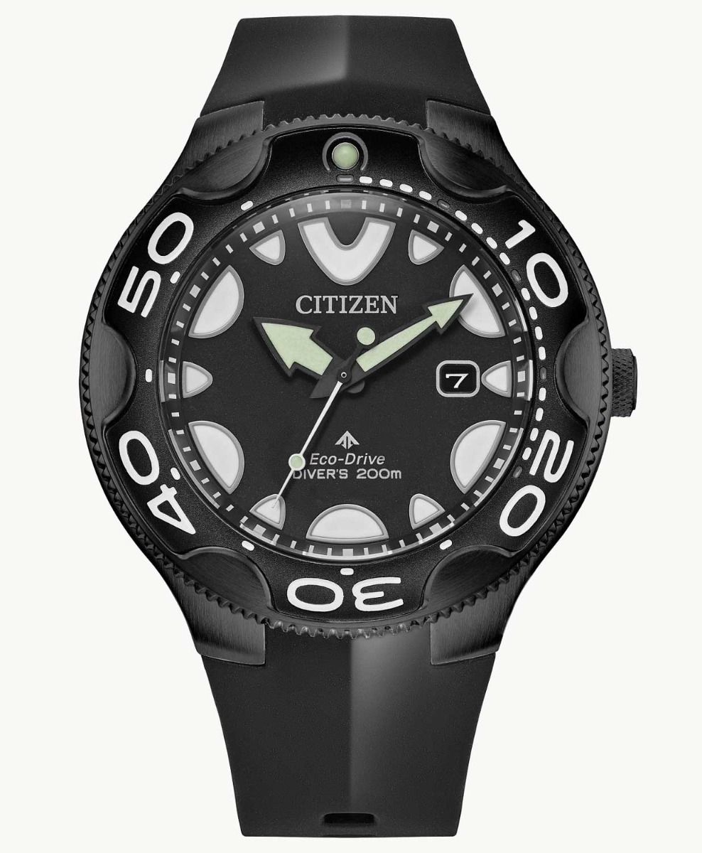 CITIZEN AIR DIVER'S 200M ブラック 日本が誇るシチズン（CITIZEN）ブランドの『エコ・ドライブ（光発電