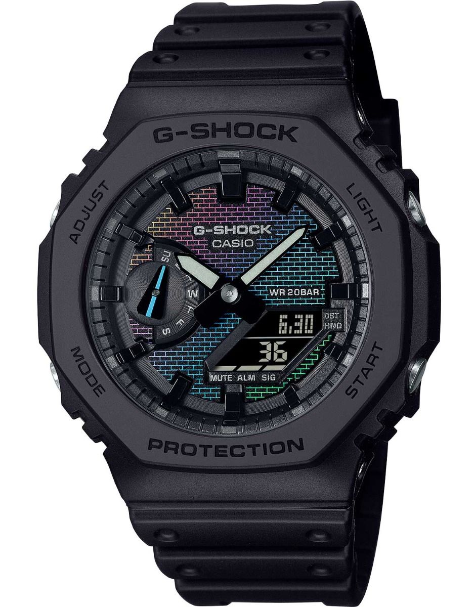 Casio G-Shock Rainbow Brick Wall Edition GA-2100RW-1AER GA