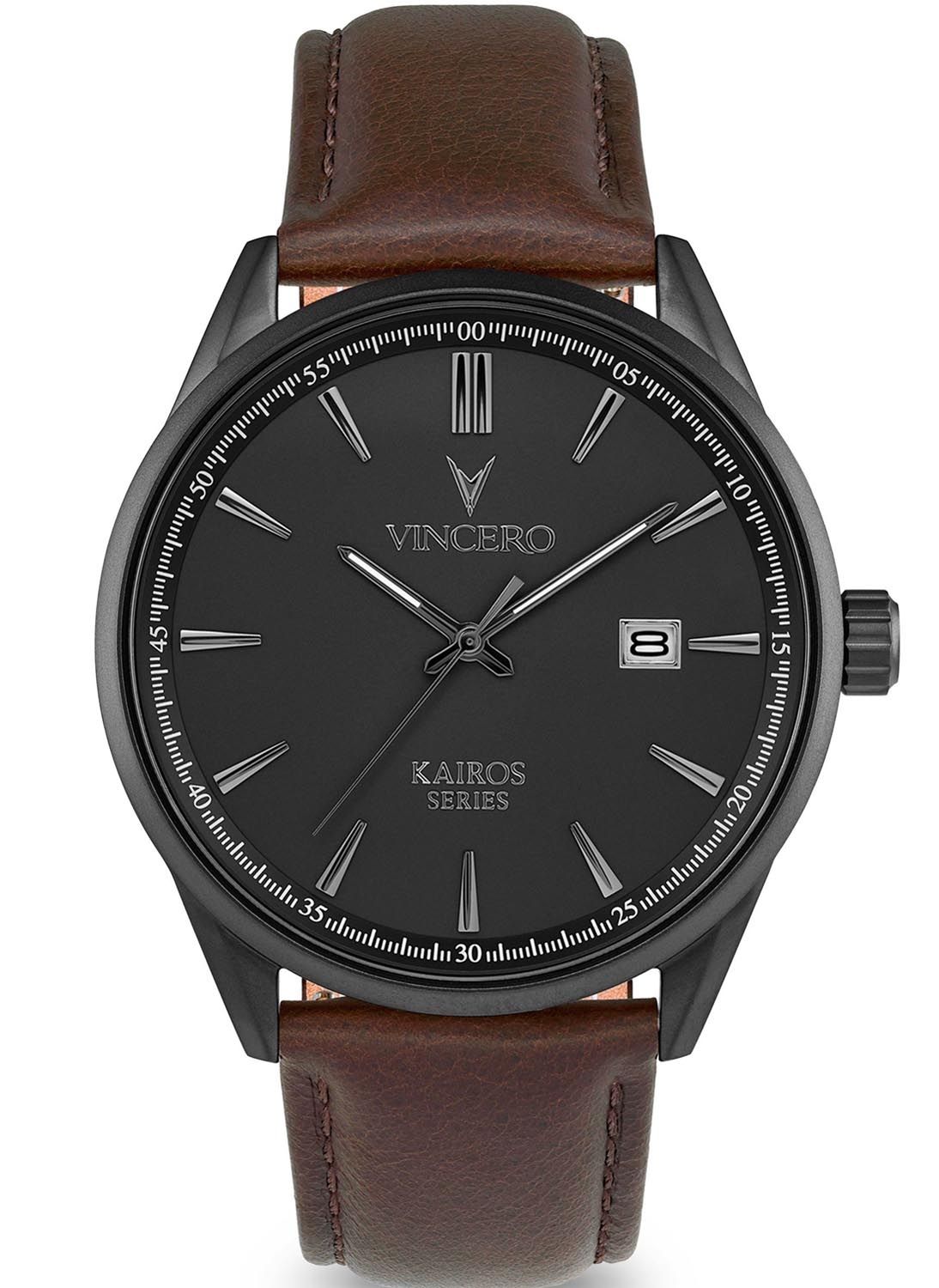 Vincero Kairos Gunmetal/Walnut Gra-Bro-K23 - RIP display picture 1