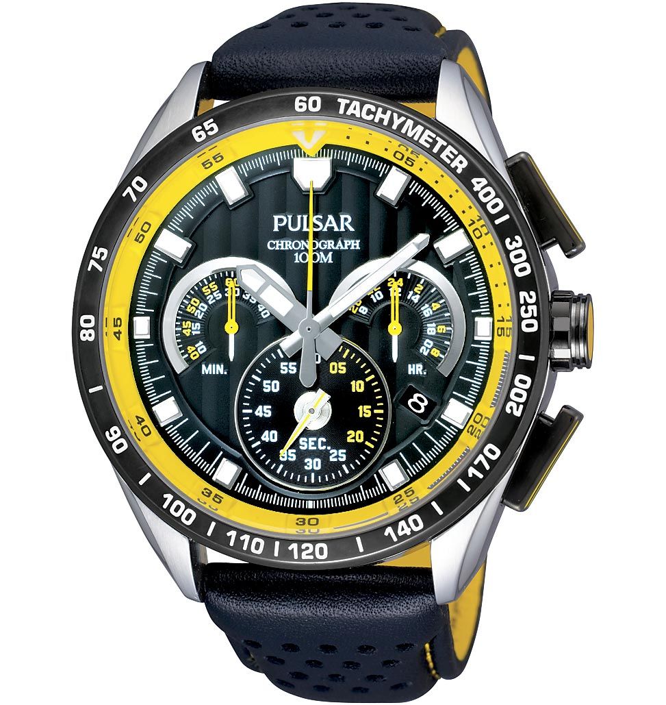 Pulsar 100M Chronograph Leather PU2007 - RIP