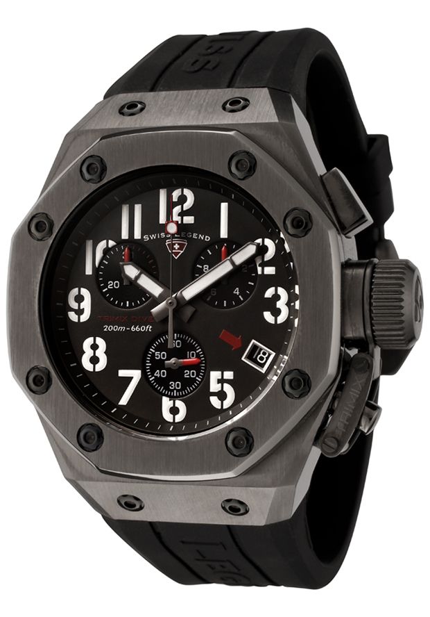 Swiss Legend Trimix Diver Chronograph SL-10541-GM-01