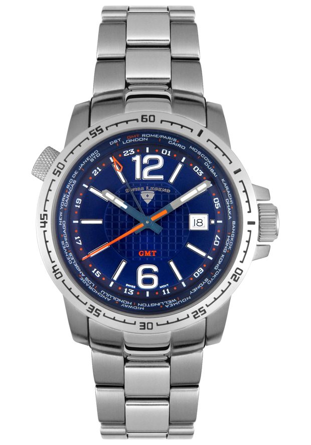 Swiss Legend GMT World Timer SL-90013-33