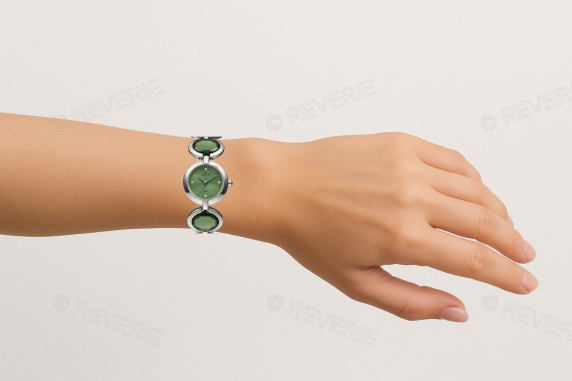 Inex Ladies Emerald Bracelet 25mm