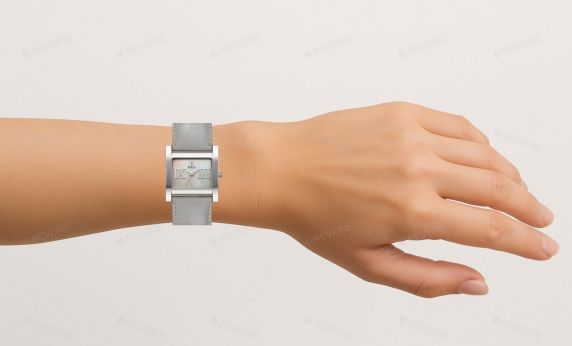Inex Silver Square Mother of Pearl 30mm