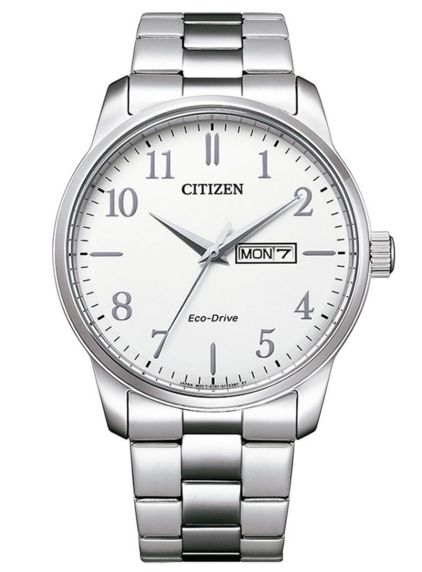 Citizen classic men's watch with Eco-Drive and steel bracelet | BM8550-81A