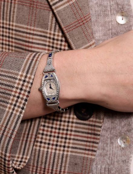 Bulova Art Deco Miss America 96L340