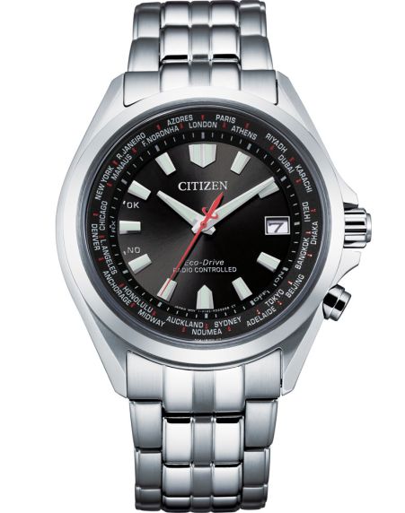 Citizen Eco-Drive Radio Controlled men's watch with world time | CB0220-85E