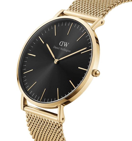 Daniel Wellington Mesh Onyx 40mm DW00100631