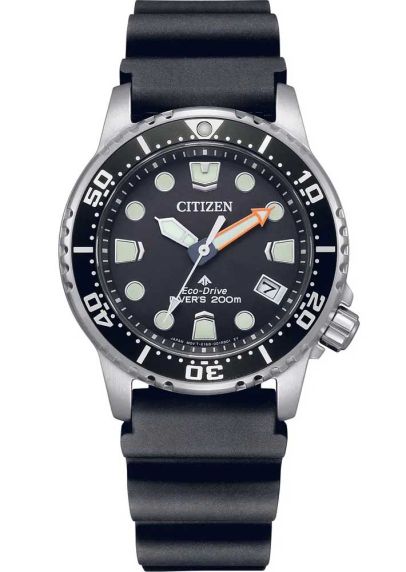 Citizen Promaster compact dive watch for women with Eco-Drive and ISO certification | EO2020-08E