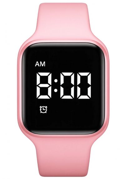 Medication Timer Watch - Soft Pink Silent Alarm Watch FIBEX15V04