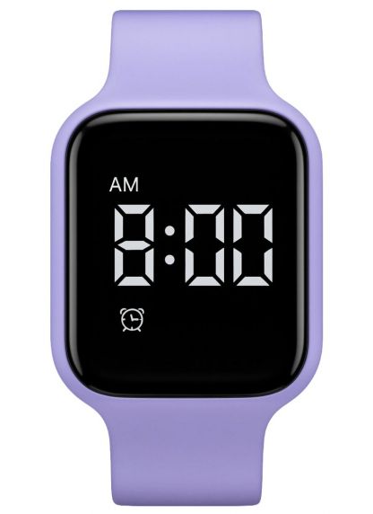 Break Timer Watch with Silent Alerts - Purple Digital Reminder FIBEX15V05