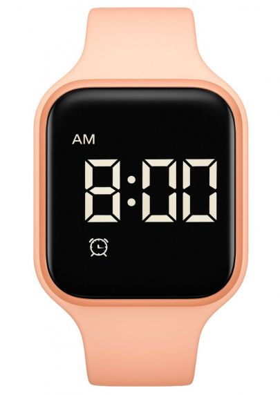 Mindfulness Timer Watch - Peach Silent Reminder Watch FIBEX15V07