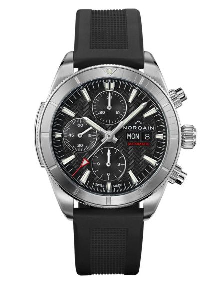 Norqain Adventure Sport Rubber Black Strap 20mm 15BR.18S