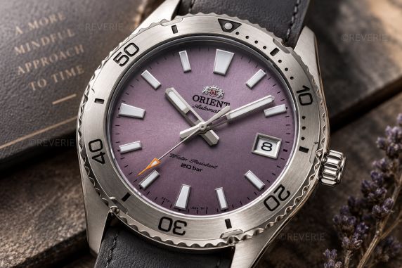 Orient Automatic Purple Gray Sapphire 40mm