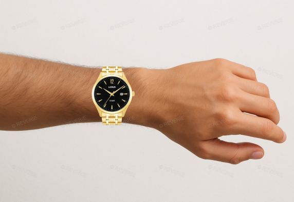 Lorus Mens 100m Golden Classic 41mm
