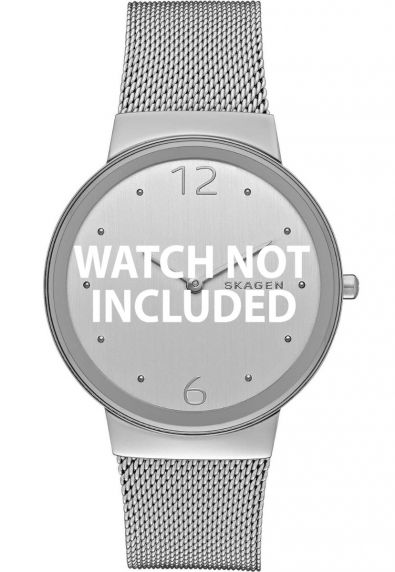 Mesh Gun Metal Strap Skagen Melbye 28mm SKW6078 270776