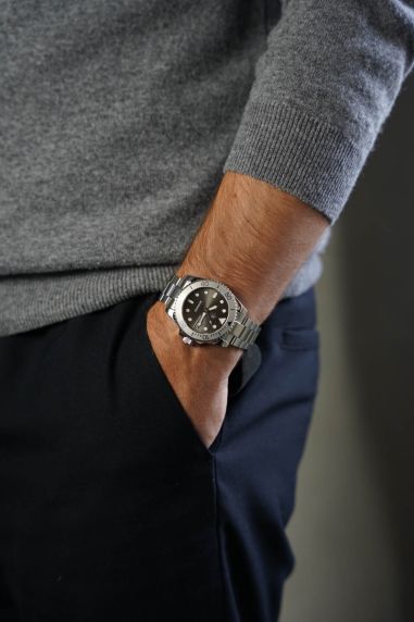 Spartos Maximus Sapphire Gunmetal Sunray 40mm
