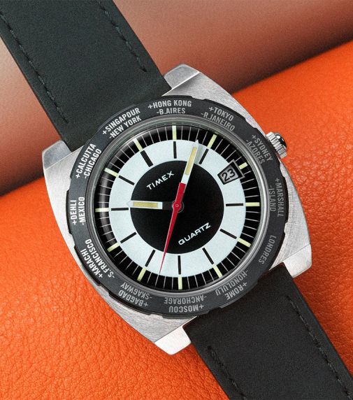 Timex World Time Reissue TW2V69500